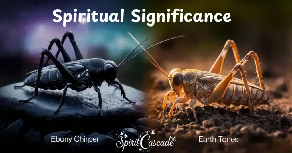 Black and Brown Crickets Spiritual Meaning